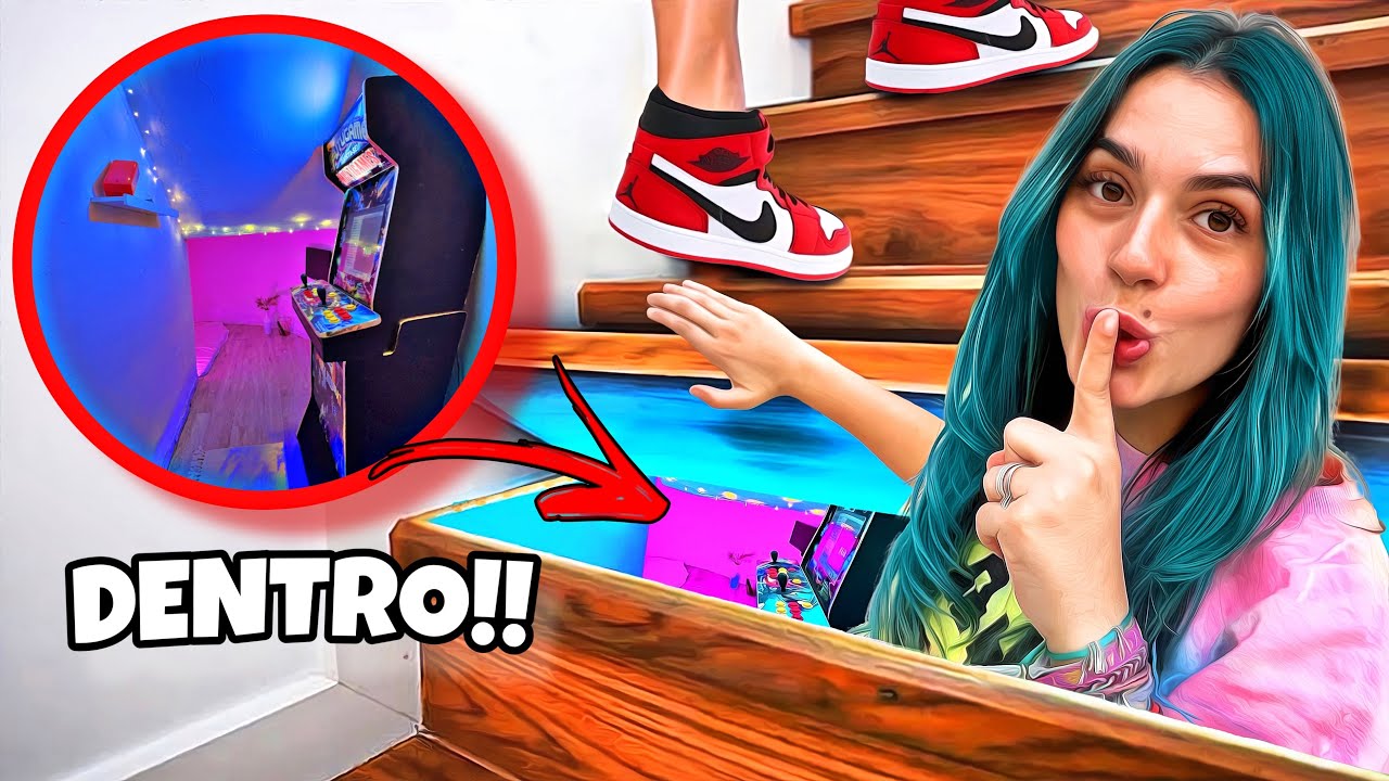 CONSTRUI UM QUARTO SECRETO NA MINHA CASA ABANDONADA!! *DIA 4*