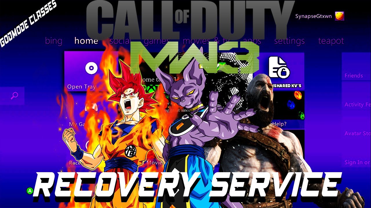 (Godmode Classes) MW3 Recovery Service! [Xbox 360/Xbox One] (2023