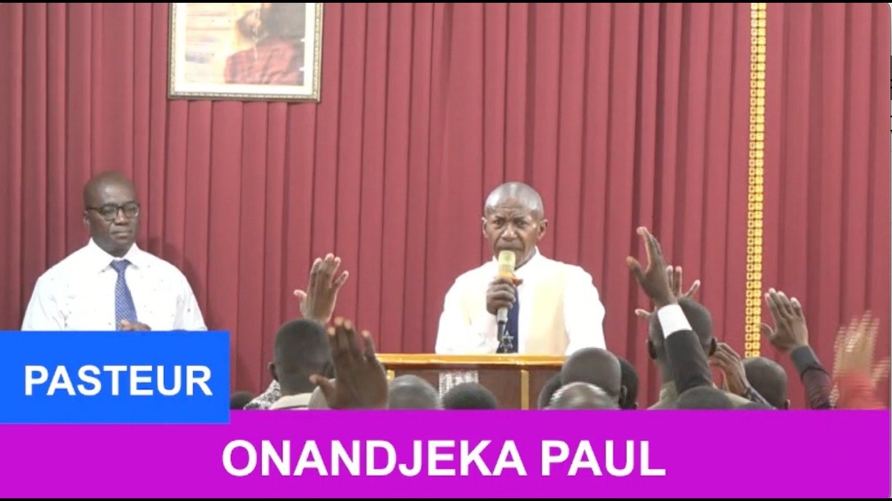 CONVENTION DE YAKRO 2026: JE REPRESENTE DIEU POUR VOUS, PST ONANDJEKA PAUL