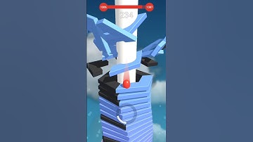 Stack Ball 3d Level 1306 || #stackball #games #short