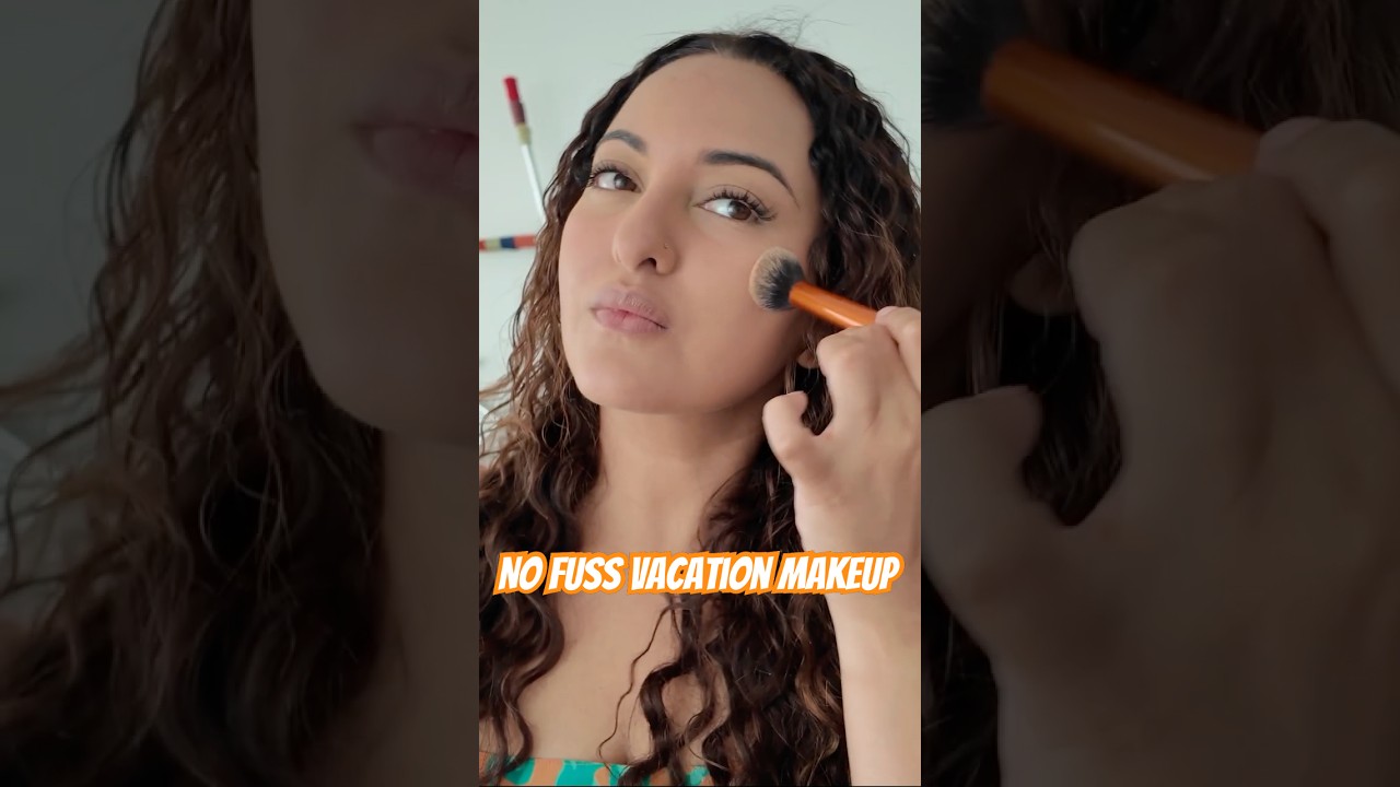 No fuss Vacation Makeup! Full video is linked 💕