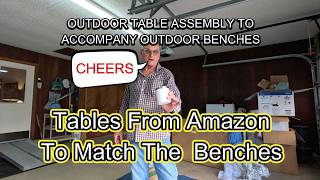 Outdoor Table Assembly Purchased From Amazon