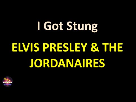 Elvis Presley & The Jordanaires - I Got Stung (Lyrics version)