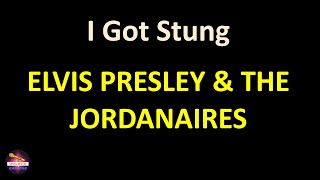Video thumbnail of "Elvis Presley & The Jordanaires - I Got Stung (Lyrics version)"