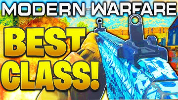 KILO 141 BEST CLASS SETUP MODERN WARFARE! "BEST KILO 141 CLASS SETUP" Modern Warfare Class Setups #2