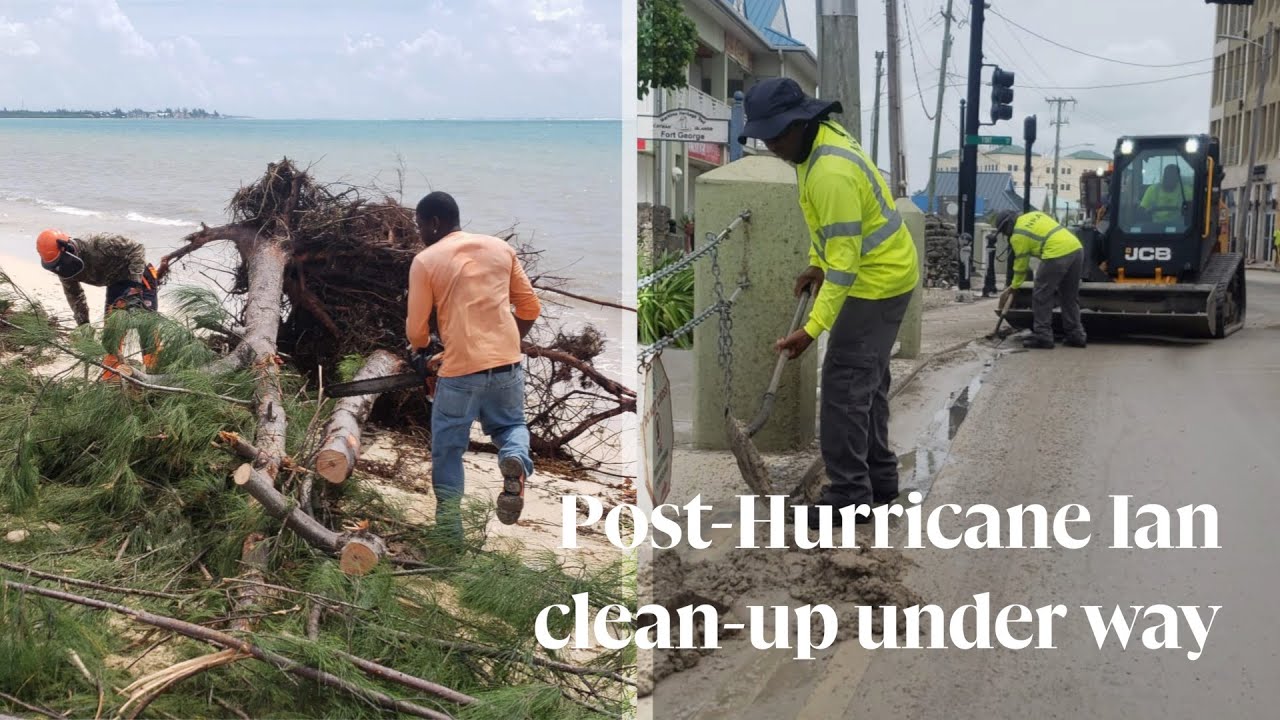 Post Hurricane Ian clean up under way - YouTube