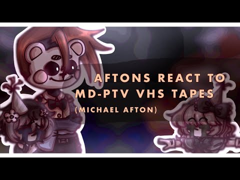 Aftons React to VHS Tapes (+ Ennard/Molten Freddy) // Part 3 of Reaction Videos // 😭😭