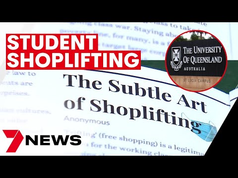 Download UQ student paper under fire for encouraging shoplifting | 7NEWS