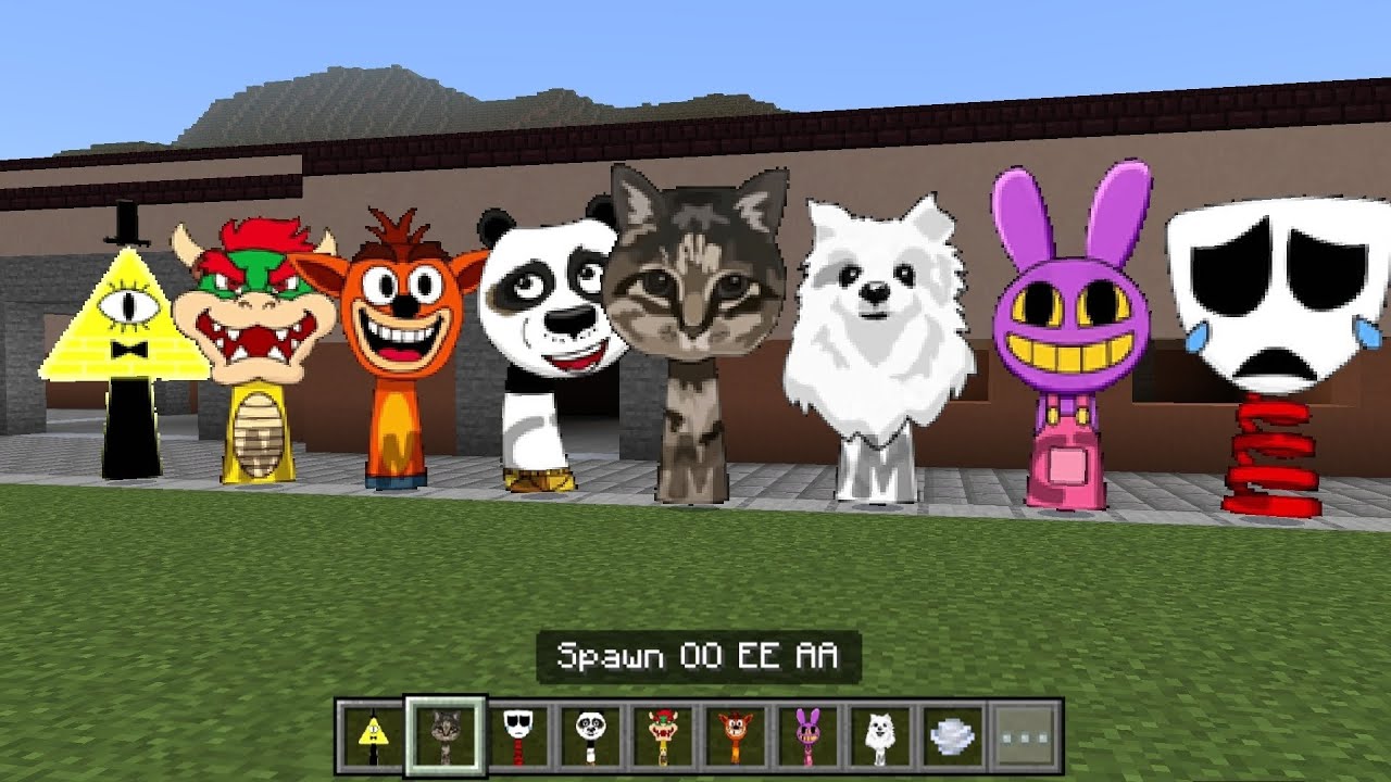 Sprunki OC — ДА, НЕ ДОБАВЛЕНО ТОЛЬКО В Minecraft