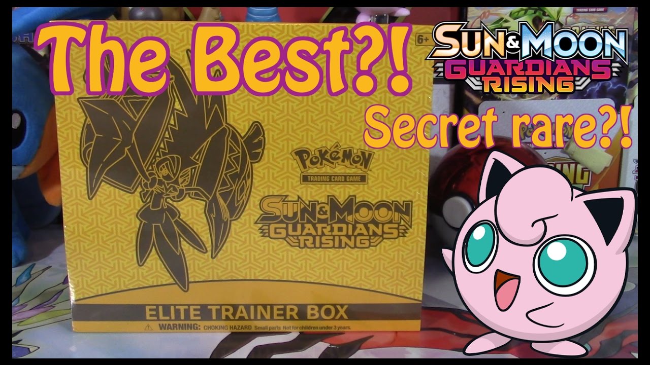EARLY Guardians Rising Elite Trainer Box! SECRET RARE?!