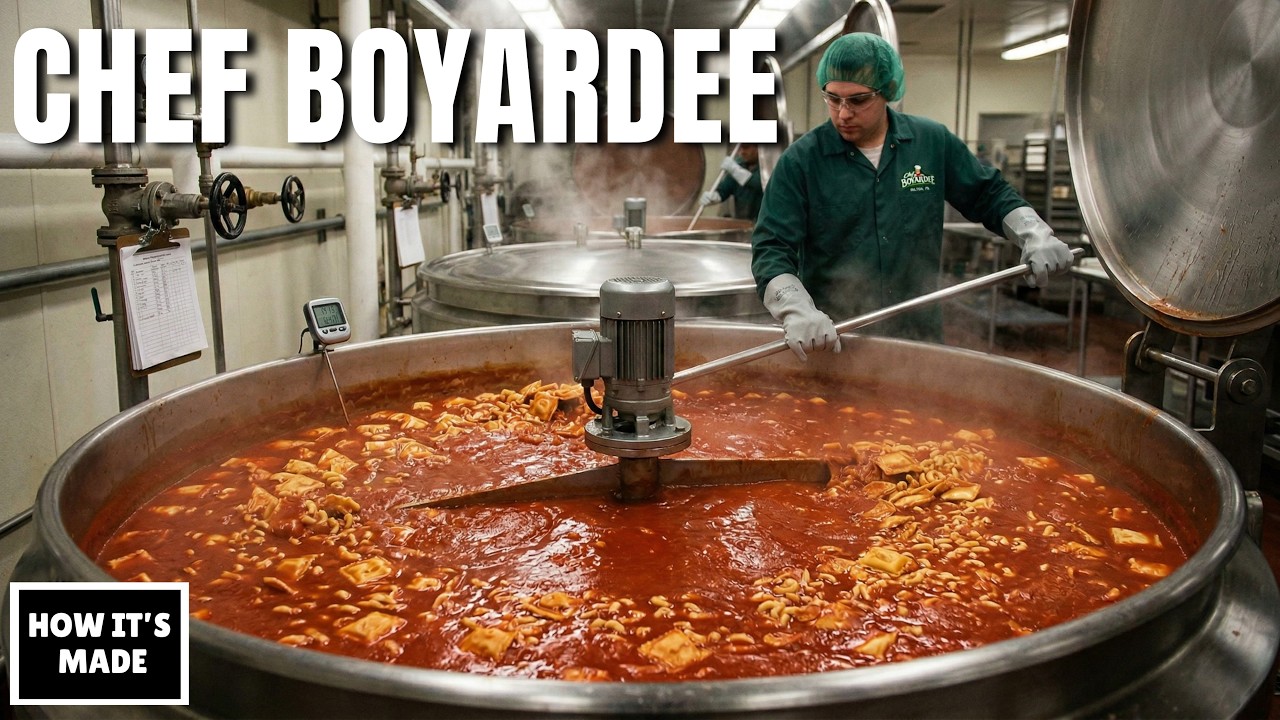 How Chef Boyardee Is Made - The Story Behind the Can