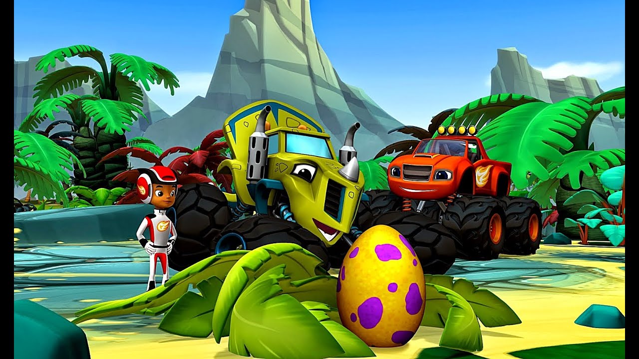 Blaze and the Monster Machines S010E015 Trouble at the Truck Wash - YouTube