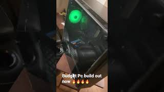 Budget Gaming Pc Build Finished 