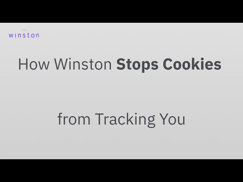 How Winston Stops Cookies from Tracking You