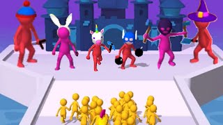 JOIN CLASH 3D - gameplay 2021 walkthrough ( android / ios ) [ THE STICKMAN GAME ] screenshot 2