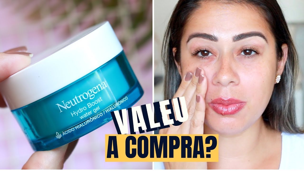 Resenha Hydro Boost Neutrogena Youtube Em 2020 Neutrogena Hidratantes Faciais Resenha