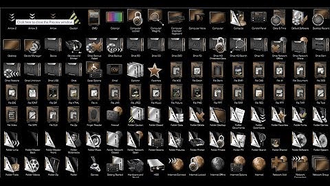 How to install custom Icon Pack  in windows 7