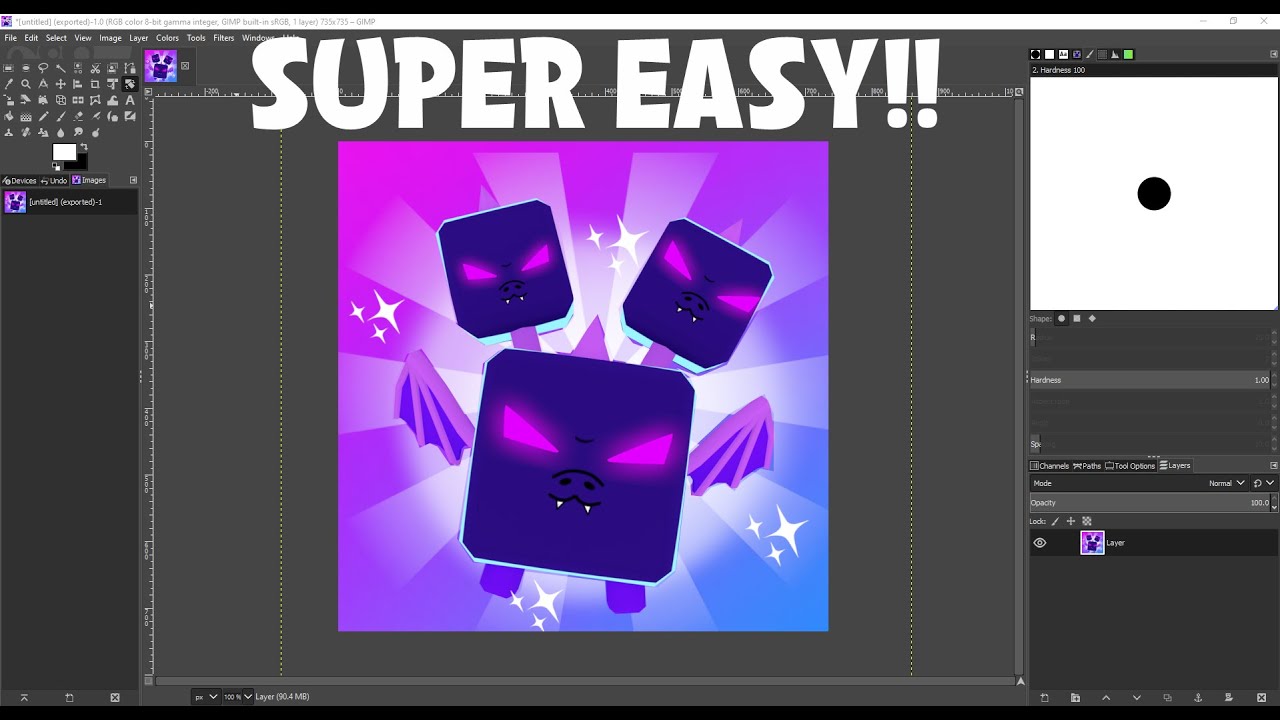 How To Make Pet Icons Roblox No Photoshop Youtube - icon roblox logo purple