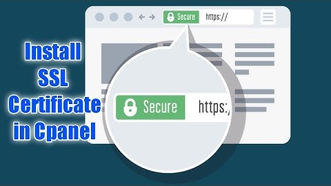 How to install Free SSL Certificate |  Let’s Encrypt SSL Certificate on Your Website from cPanel