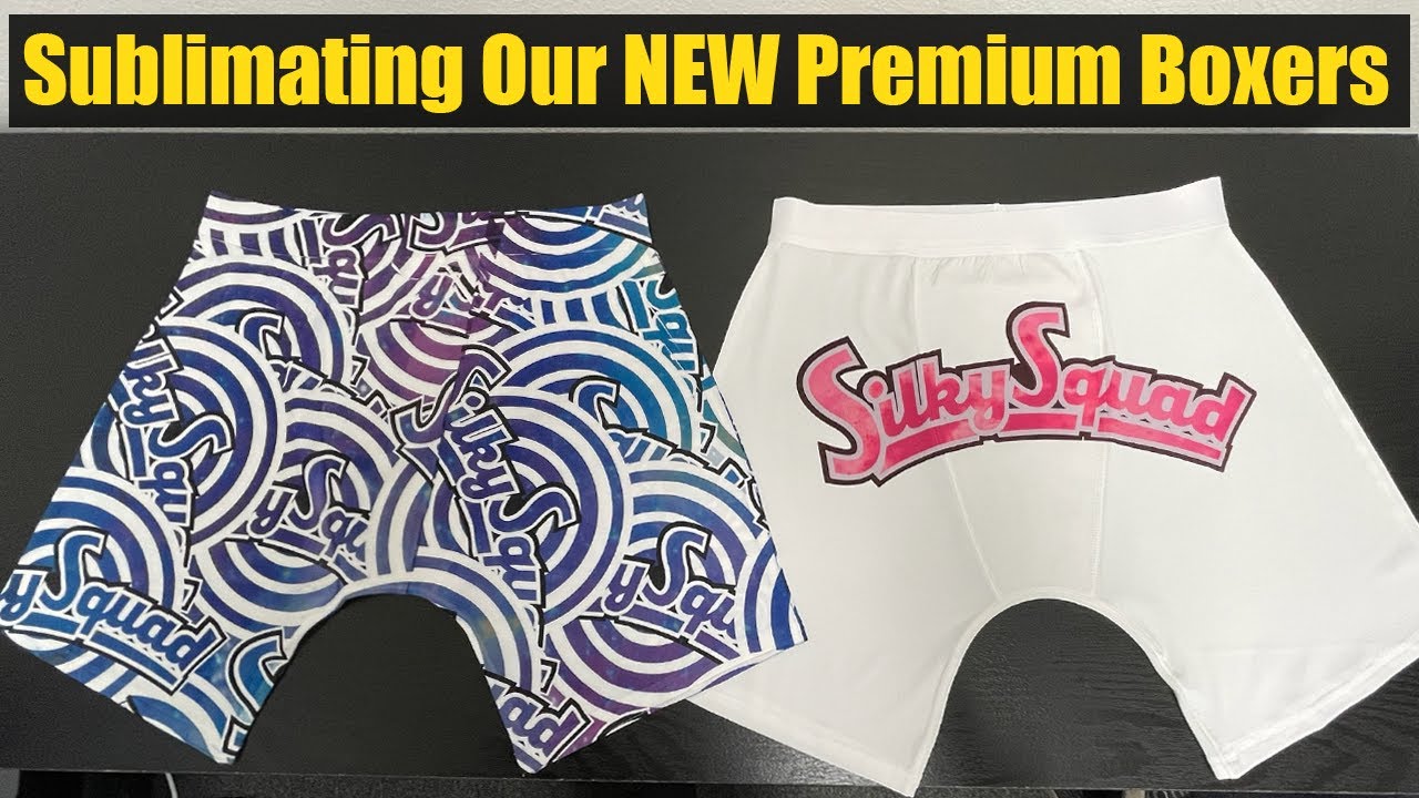 How to SUBLIMATE BOXERS! 