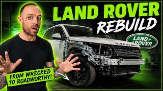 I Bought a WRECKED Land Rover Discovery Sport! Full Rebuild Begins 🔥