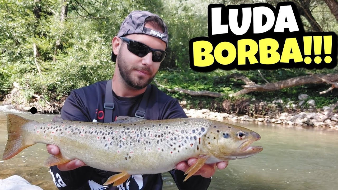 Pecanje PASTRMKE na Planinskoj Rijeci !!! 