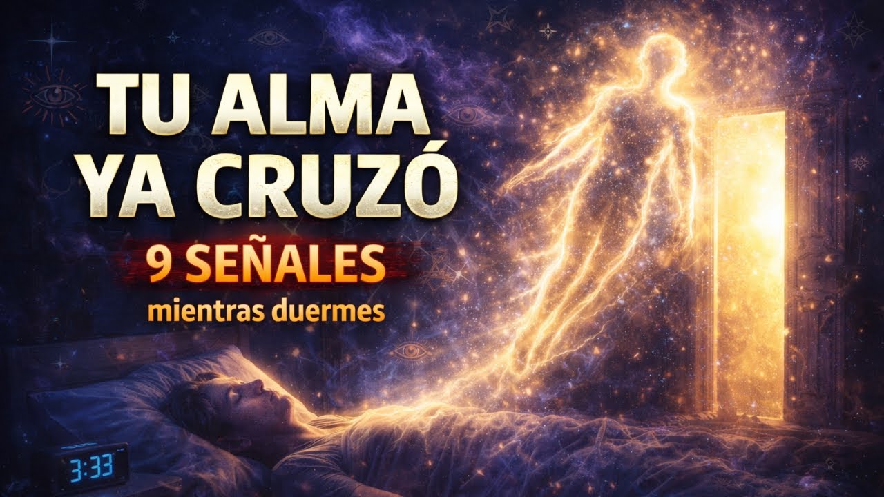 Las 9 señales de que TU ALMA ya cruzó al "otro lado" mientras duermes ...