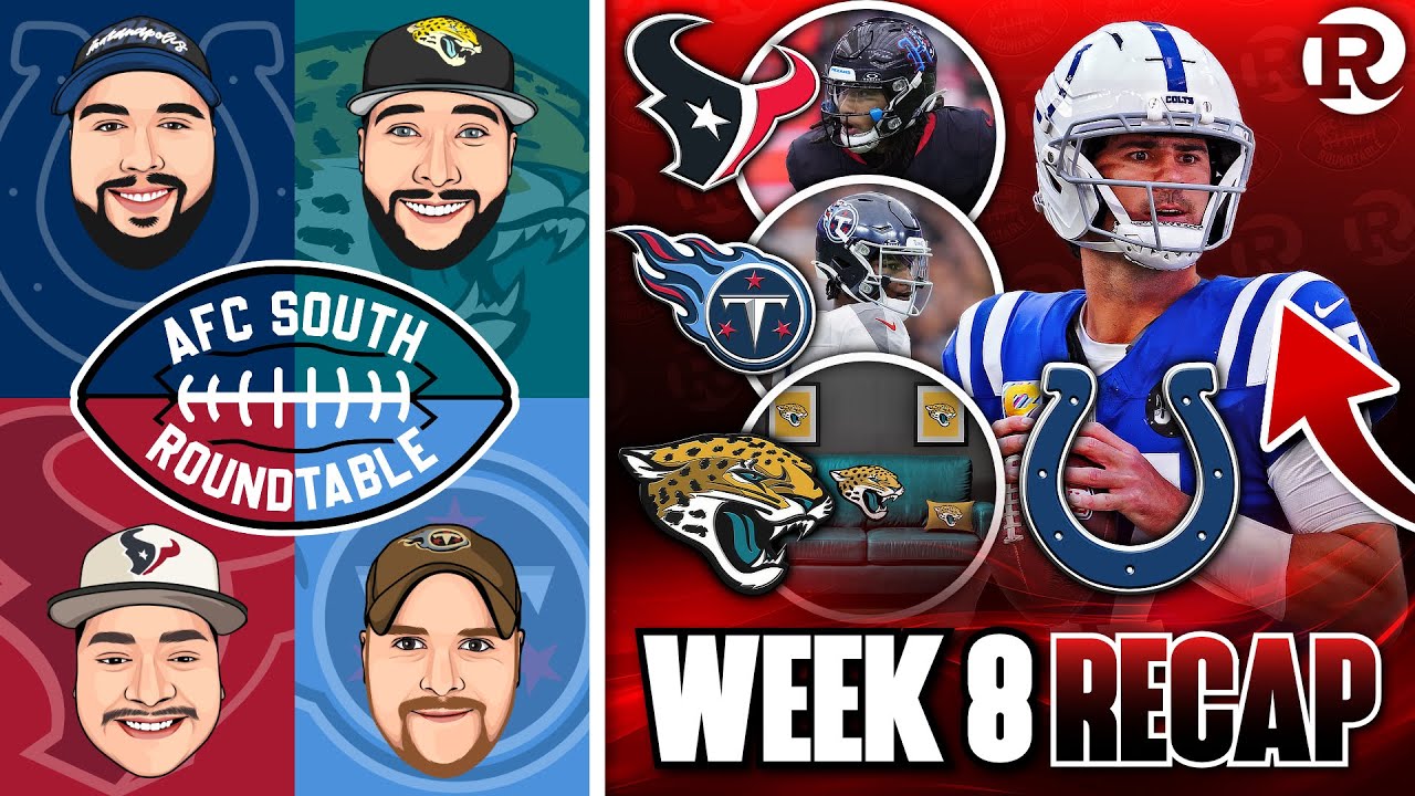 AFC South Week 8 Recap Texans Are BACK and COLTS Dominate Again