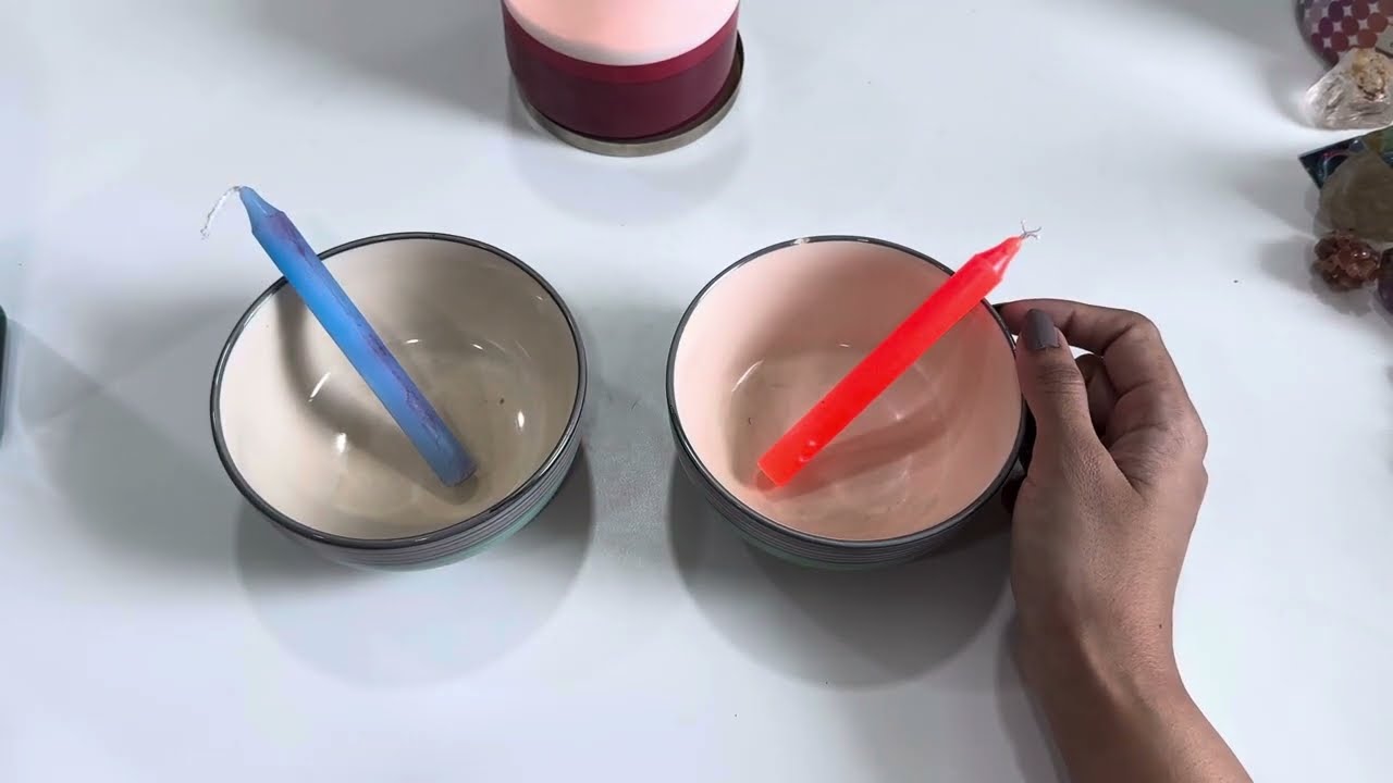 **Candle wax** Your guides are protecting you! what's on your path next?