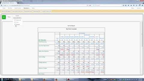 How to Create a Simple Report - WinCross Executive - Online Crosstabulation and Dashboards