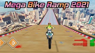Flying Bike Impossible Bike stunt - 3D Bike Stunt Game Android And ios Gameplay #1 2021 screenshot 5