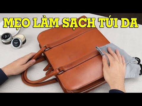 Video: 3 cách để làm sạch một chiếc ví Coach bằng vải