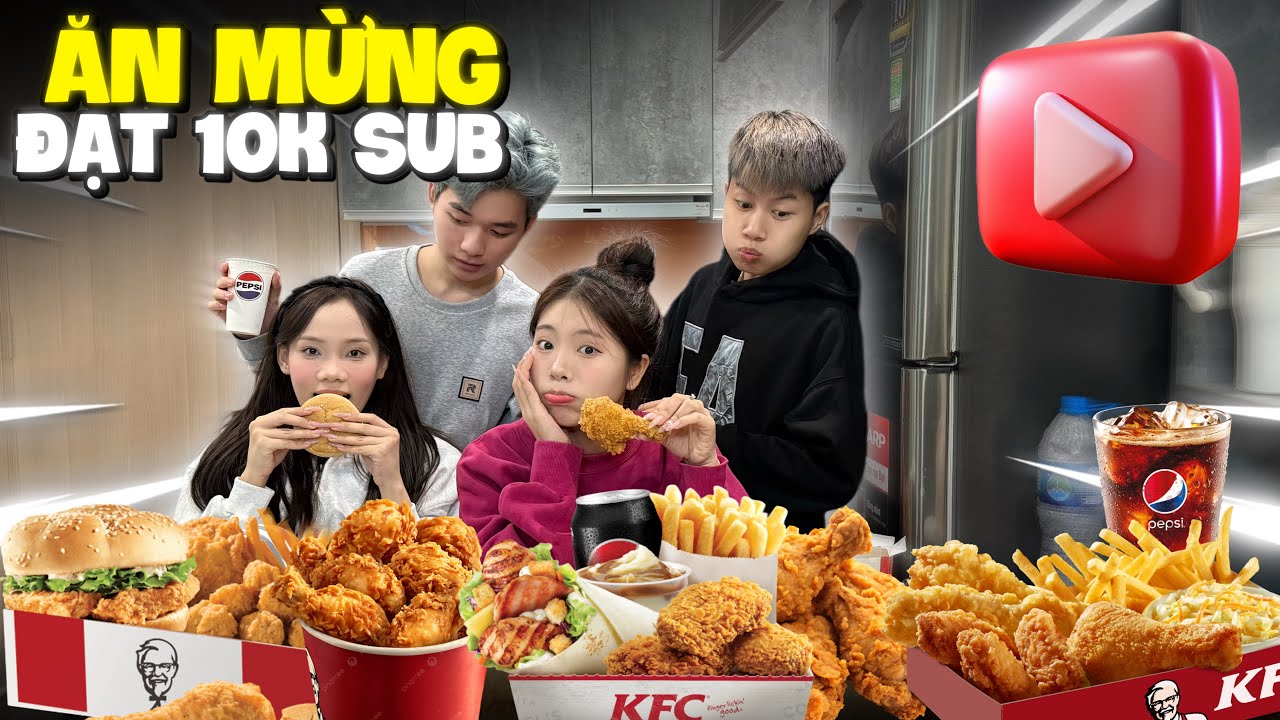 Thuỳ Dương Vlog | Ăn Mừng 10k Sub Cùng Khánh Linh Và Quang Con