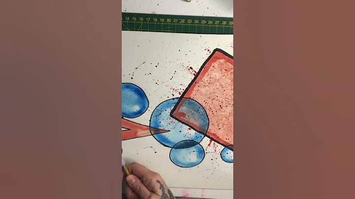 Adding movement in your art made simple. #abstract...