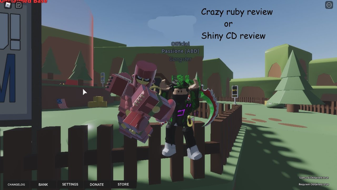 New Crazy Ruby Review I Roblox A Bizarre Day Youtube - shiny cd roblox