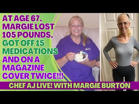 At Age 67,  Margie Burton Lost 105 Pounds, Got Off 15 Medications and On A Magazine Cover Twice!!!