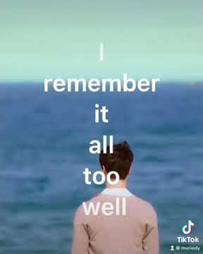 All Too Well lyric video tiktok - Taylor Swift