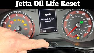 How To Reset Oil Life On 2019 - 2022 Volkswagen Jetta - Clear VW Oil Change Service Interval Light