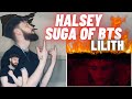 TeddyGrey Reacts To Halsey SUGA Lilith FIRST REACTION 