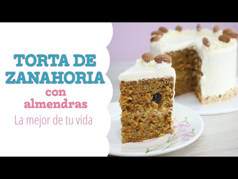 Video: Pastel De Zanahoria Y Almendras