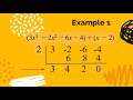 Synthetic Division Explained