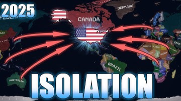If US isolates itself in 2025? - HOI4 Timelapse