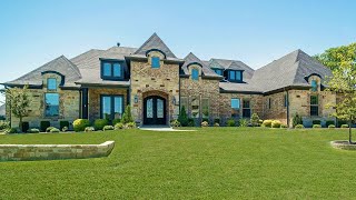 Over 6,600 SF Mansion, 1.66Acre, Pool, 2 Hidden Rooms, 1Story Custom Home North of Dallas