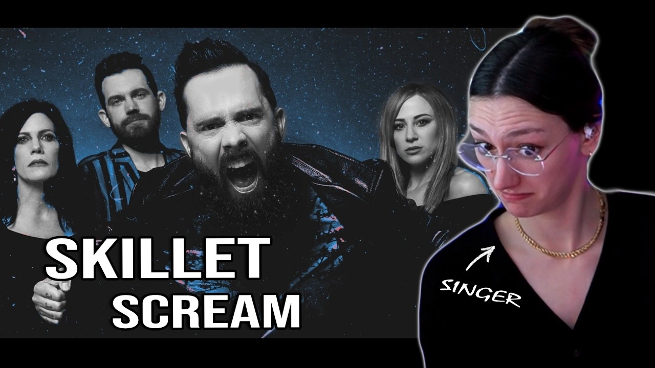 CATHARTIC I Skillet - Scream I Singer Reacts I