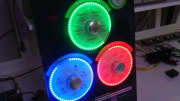 Multi Rotary Encoder with Feedbak Led Display