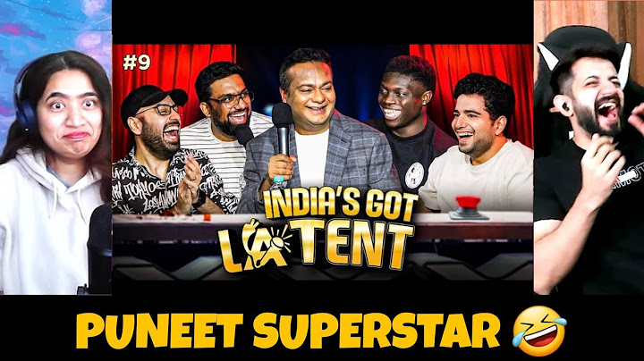 INDIA'S GOT LATENT | EP 09 Samay Raina ft. Deepak Kalal‬ ‪| Reaction | The Tenth Staar