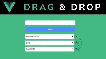 How To Create A Drag And Drop List In Vue JS (Easy Method)
