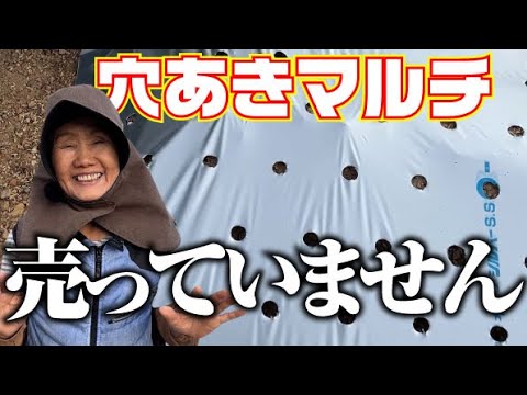 一家に一巻】とっても便利な穴あきマルチの作り方。【シルバー