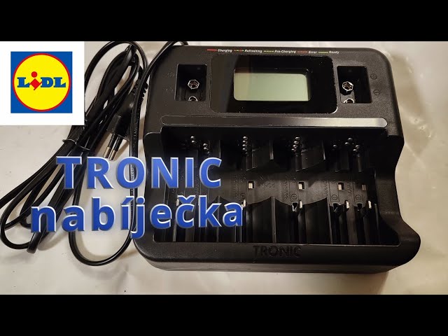 TRONIC Univerzální nabíječka baterií TAL A1 #9v #tronic #bateria 1000 #AAA YouTube #AA 