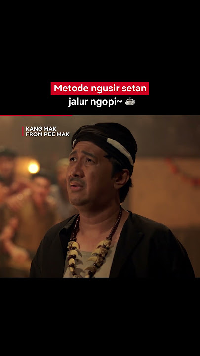 MENOLAK RIBUT, Andre Taulany Malah Ngajakin Setan Ngopi | Kang Mak from Pee Mak